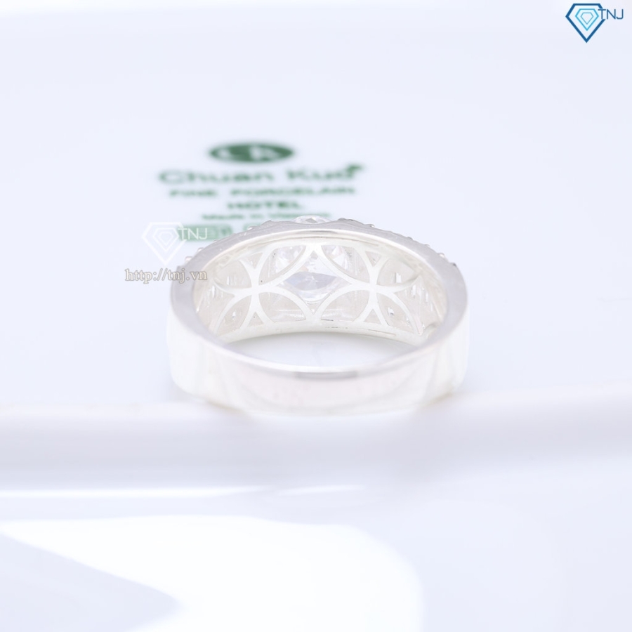 Nhẫn bạc nam bản nhỏ giá rẻ NNA0819