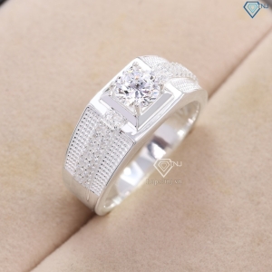 Nhẫn bạc nam đơn giản giá rẻ NNA0822