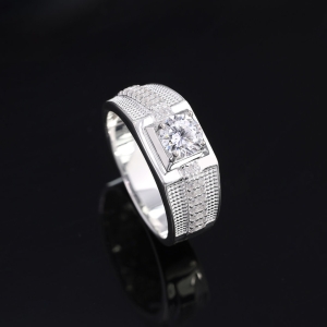 Nhẫn bạc nam đơn giản giá rẻ NNA0822