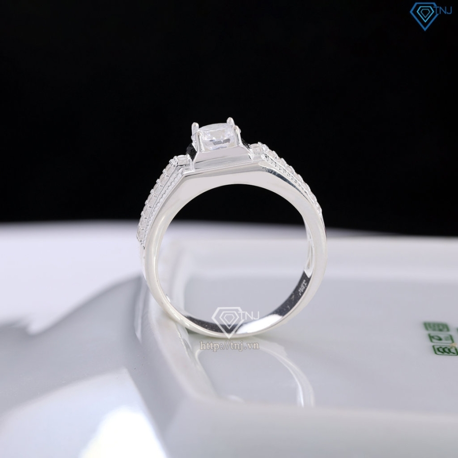 Nhẫn bạc nam đơn giản giá rẻ NNA0822