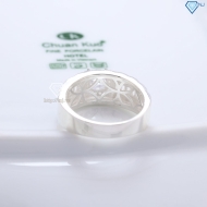 Nhẫn bạc nam kiểu dáng dây đồng hồ đẹp NNA0823