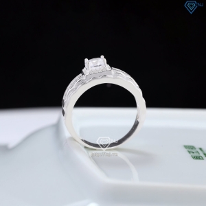 Nhẫn bạc nam kiểu dáng dây đồng hồ đẹp NNA0823