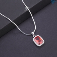 Dây chuyền bạc nam mặt đá phong thuỷ theo mệnh DCA0188
