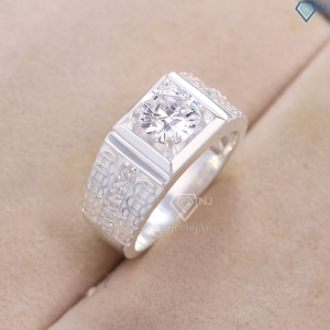 Nhẫn bạc nam kim tiền đẹp NNA0825