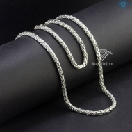 Bộ trang sức bạc nam vảy rồng 4mm TSA0006