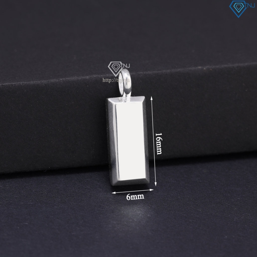 Mặt dây chuyền nam hình thỏi vàng MDCA0184
