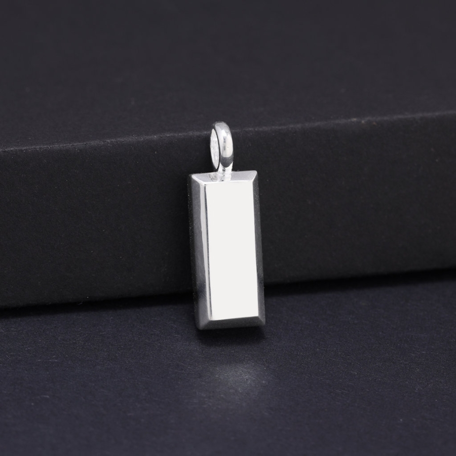Mặt dây chuyền nam hình thỏi vàng MDCA0184