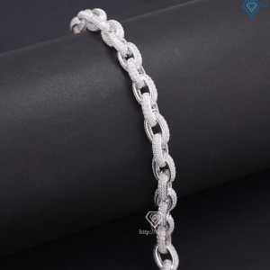 Lắc tay nam mắt xích cao cấp đính full đá đẹp LTA0207