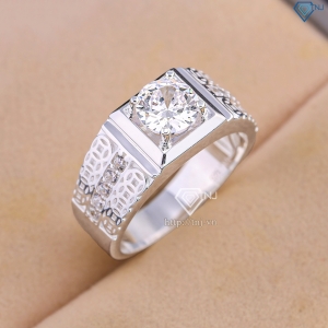 Nhẫn bạc nam kim tiền đẹp NNA0825