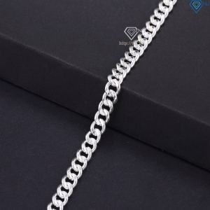 Lắc tay bạc nam hình thánh giá khắc tên theo yêu cầu LTA0212