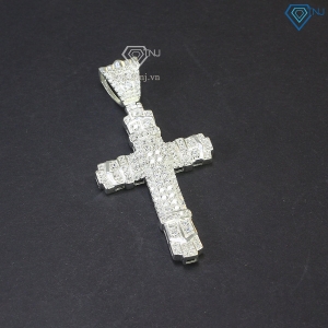 Mặt dây chuyền nam thánh giá đính đá MDCA0123