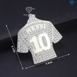 Mặt dây chuyền nam Messi đính đá MDCA0139