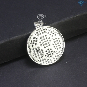 Mặt dây chuyền nam hình quả bóng đính đá MDCA0147