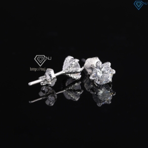 Bông tai bạc nam móng rồng đính đá 5mm BTA0114.1 - Trang Sức TNJ
