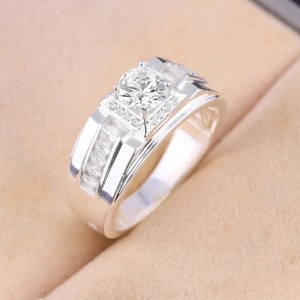 Nhẫn bạc nam bản nhỏ giá rẻ NNA0833