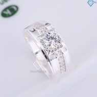 Nhẫn bạc nam bản nhỏ giá rẻ NNA0833