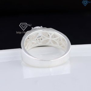 Nhẫn bạc nam bản nhỏ giá rẻ NNA0833