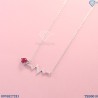 Bộ trang sức bạc nhịp tim đẹp BTS0010 - Trang Sức TNJ