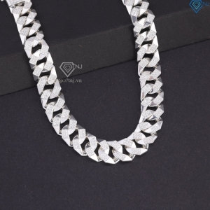 Lắc tay nam Cuban bản nhỏ 10mm cách điệu LTA0213 - Trang Sức TNJ