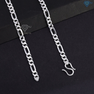 Dây chuyền bạc mắt xích nam cách điệu DCK0154- Trang Sức TNJ