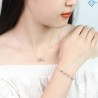 Bộ trang sức bạc đẹp Hà Nội hình lập phương BTS0012 - Trang Sức TNJ