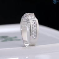 Nhẫn nam Moissanite đơn giản đính đá 6.0mm - Kiểm định GRA NNAM0227