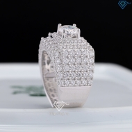 Nhẫn nam đính full kim cương Moissanite đẹp 7.0mm - NNAM0228