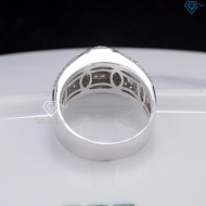 Nhẫn nam Moissanite đơn giản đính đá 6.0mm - Kiểm định GRA NNAM0229