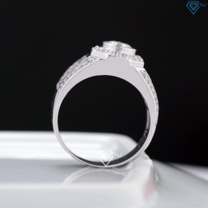 Nhẫn nam Moissanite đơn giản đính đá 6.0mm - Kiểm định GRA NNAM0229