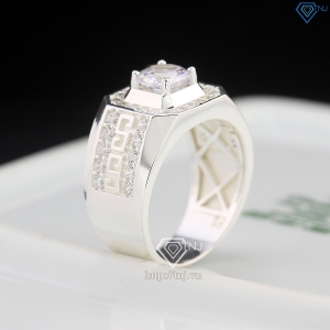 Nhẫn bạc nam đeo ngón trỏ sang trọng NNA0104 - Trang sức TNJ