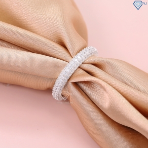 Nhẫn bạc nữ 925 đính full đá bản tròn đẹp NN0513 - Trang Sức TNJ