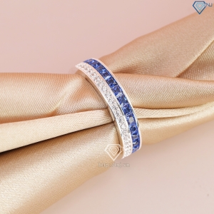 Nhẫn bạc nữ 925 đính đá hai màu đẹp NN0517 - Trang Sức TNJ
