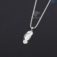 Dây chuyền bạc nam mặt hình chiếc dép tông DCA0204