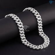 Dây chuyền bạc nam cuban 13mm DCK0156