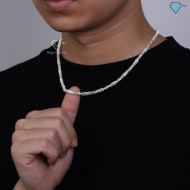 Dây chuyền kim tiền đốt trúc cho nam nam đẹp DCK0157 - Trang Sức TNJ