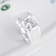 Nhẫn nam bạc 925 kim tiền đẹp NNA0848