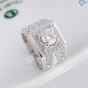 Nhẫn kim cương Moissanite nam cao cấp 7.0mm - Kiểm định GRA NNAM0237