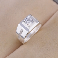 Nhẫn bạc nam đơn giản NNA0039