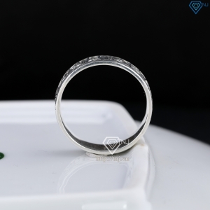 Nhẫn bạc nam Om Mani Padme Hum NNA0225 - Trang sức TNJ