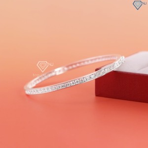 Lắc tay nữ đính đá theo mệnh dạng kiềng LTN0433