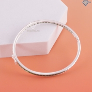 Lắc tay nữ đính đá theo mệnh dạng kiềng LTN0433
