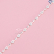 Lắc tay nữ bạc 925 hình trái tim LTN0136 - Trang Sức TNJ
