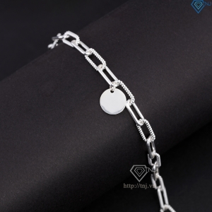 Lắc tay bạc nam mắt xích LTA0218