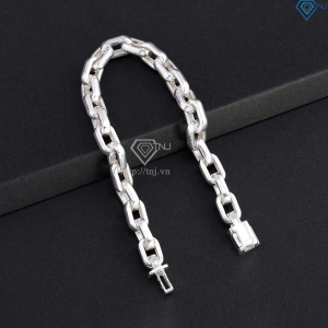 Lắc tay nam mắt xích bản đặc LTA0219 - Trang Sức TNJ
