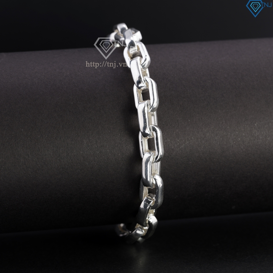 Lắc tay nam mắt xích bản đặc LTA0219 - Trang Sức TNJ