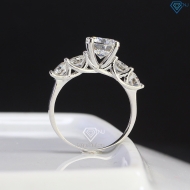 Nhẫn nữ đính full kim cương Moissanite sang trọng NNM0086