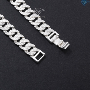 Lắc tay bạc nam phong thuỷ dạng kim tiền LTA0220- Trang Sức TNJ