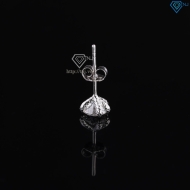 Bông tai nam móng rồng đính kim cương Moissanite 5mm B - Trang Sức TNJ