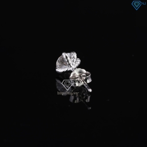 Bông tai nam móng rồng đính kim cương Moissanite 5mm B - Trang Sức TNJ