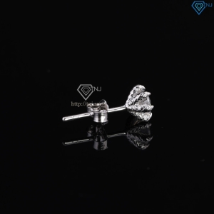 Bông tai nam móng rồng đính kim cương Moissanite 5mm B - Trang Sức TNJ
